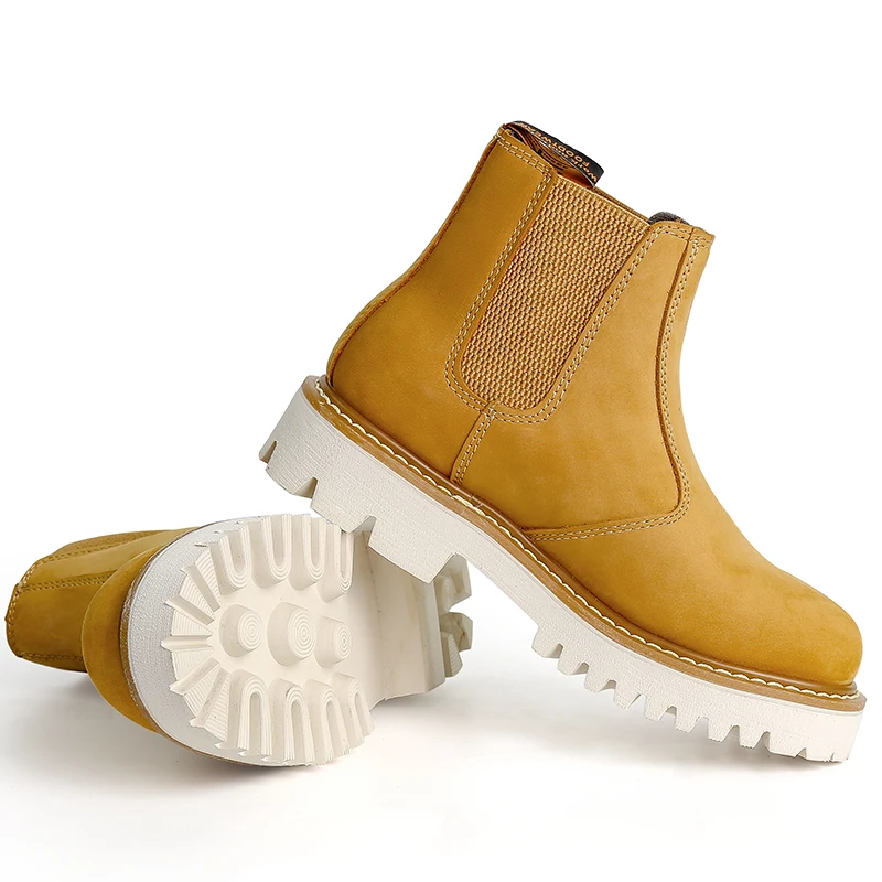 PF ผู้ชายรองเท้าหนังแท้ Goodye - Leather Work บทวิจารณ์และราคา