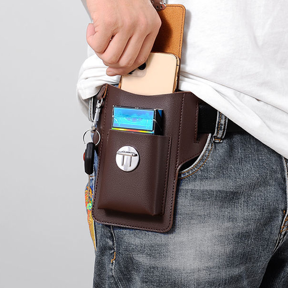 กระเป๋าคาดเอวผู้ชายแบบใหม่ กระ - Leatherwork Belt บทวิจารณ์และราคา