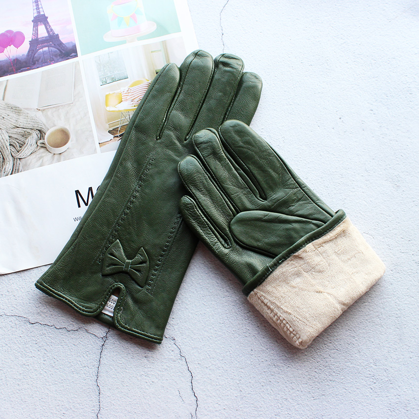 ฤดูหนาว WARM สีหนัง Wloves ผู้ - Leather Work Winter Gloves บทวิจารณ์และราคา