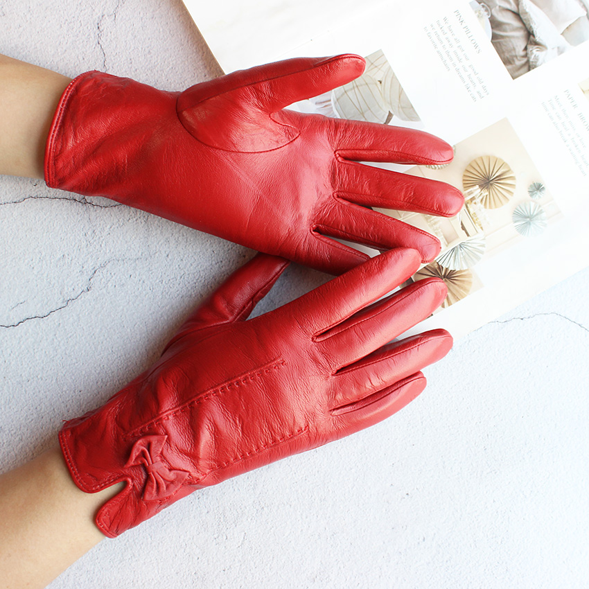 ฤดูหนาว WARM สีหนัง Wloves ผู้ - Leather Work Winter Gloves บทวิจารณ์และราคา