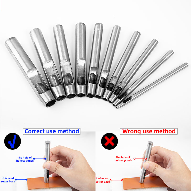 WUTA หนัง Round Hole Punch TOO - Leatherwork Punch บทวิจารณ์และราคา