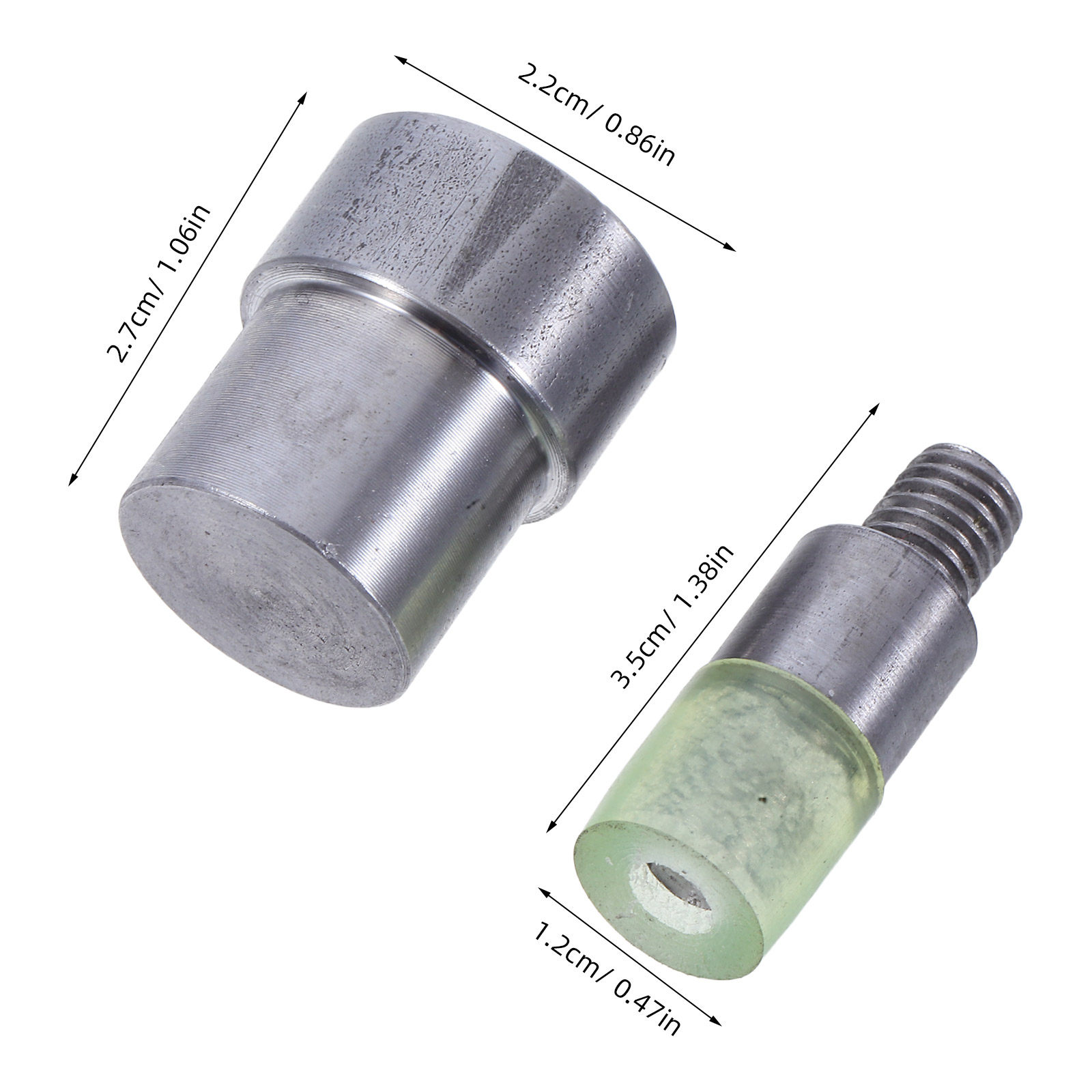 เครื่องมือย้ำหมุดแบบกดมือ 2 ชิ - Leatherwork Rivet Setter บทวิจารณ์และราคา