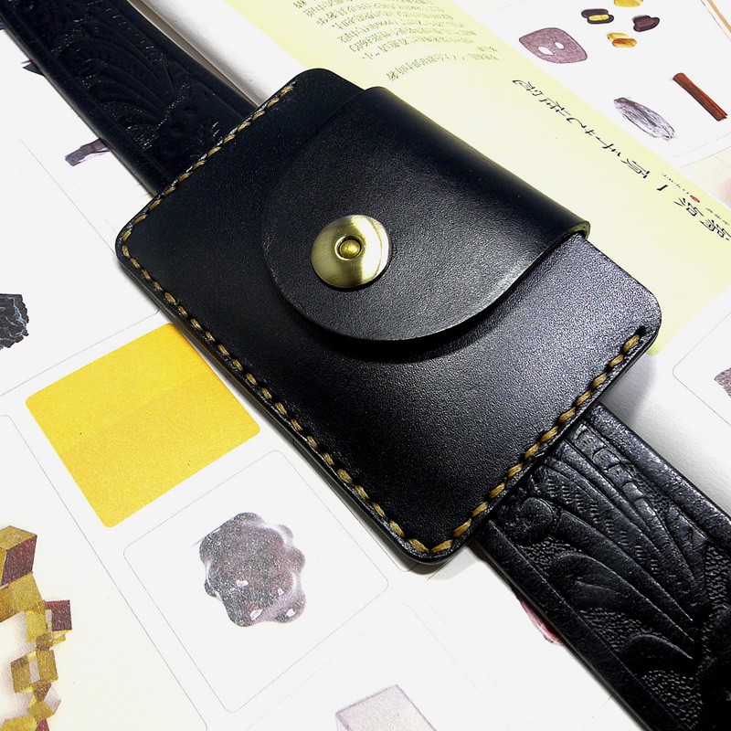 Blongk Ultra บางกระเป๋าเอวกระเ - Leatherwork Belt บทวิจารณ์และราคา