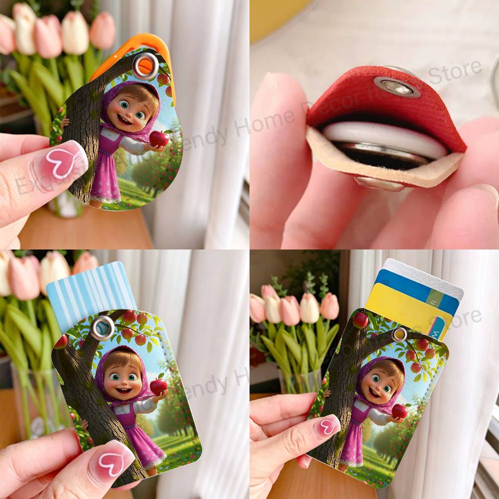พวงกุญแจที่ใส่บัตรน่ารัก ลายมา - Leather Work บทวิจารณ์และราคา