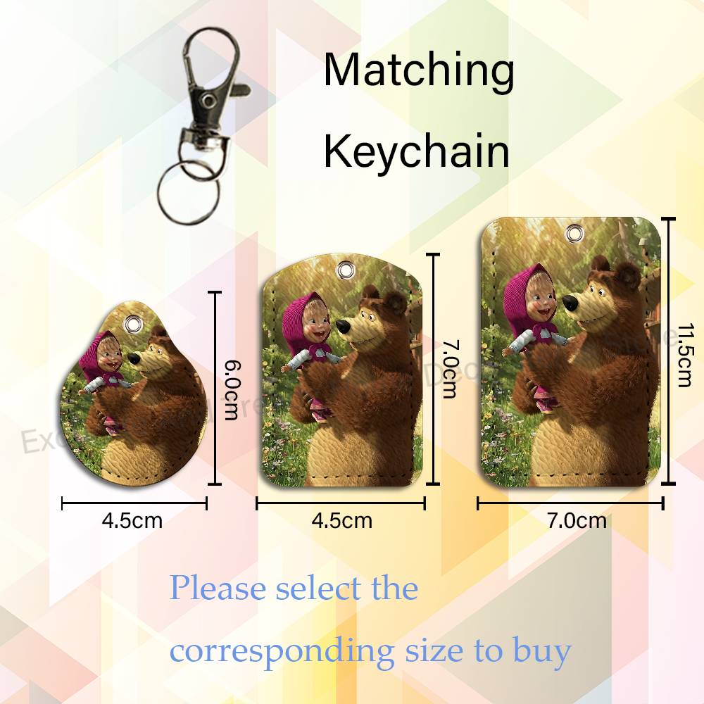พวงกุญแจที่ใส่บัตรน่ารัก ลายมา - Leather Work บทวิจารณ์และราคา