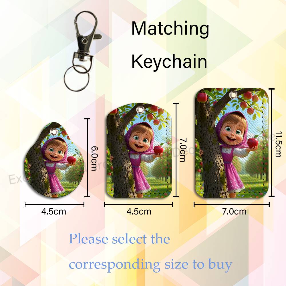 พวงกุญแจที่ใส่บัตรน่ารัก ลายมา - Leather Work บทวิจารณ์และราคา