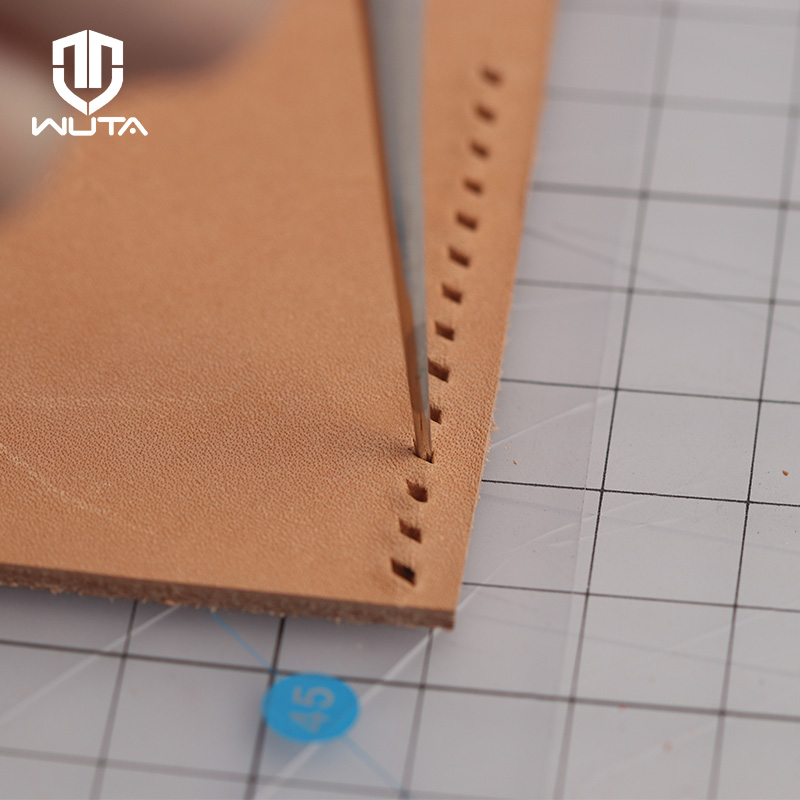 WUTA 2ชิ้นมือเย็บ Awl เครื่องม - Leatherwork Punch บทวิจารณ์และราคา