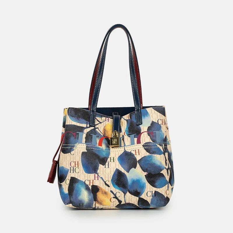 กระเป๋าถือพิมพ์ลาย CH Art สีพื - Leatherworking Classic บทวิจารณ์และราคา