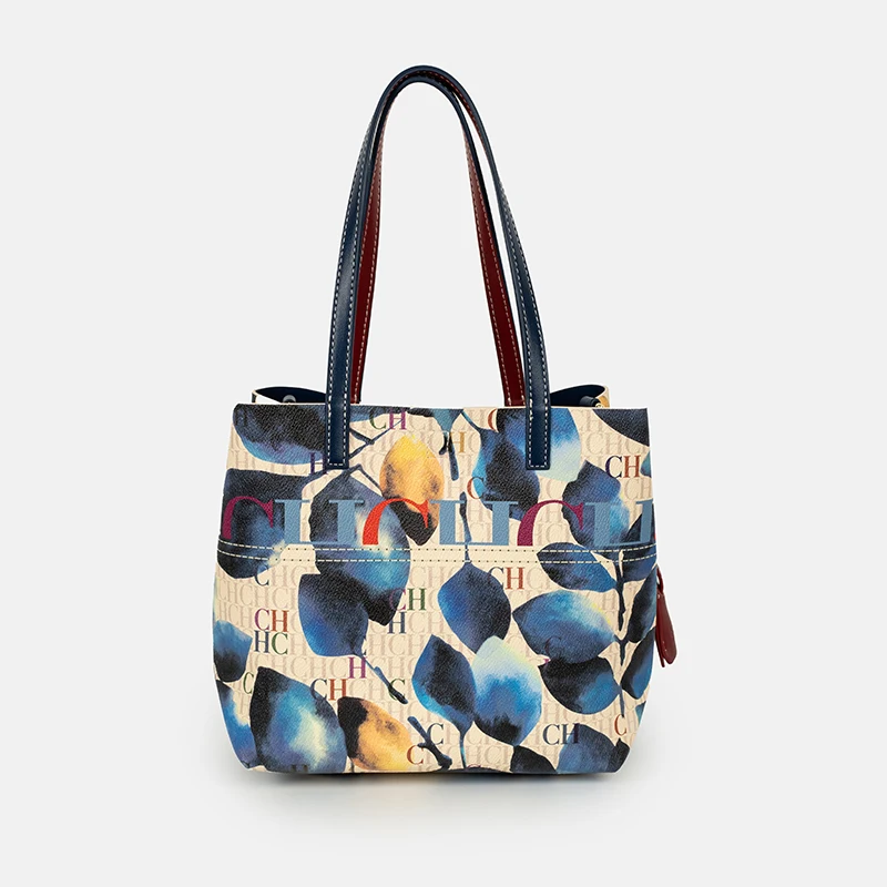 กระเป๋าถือพิมพ์ลาย CH Art สีพื - Leatherworking Classic บทวิจารณ์และราคา