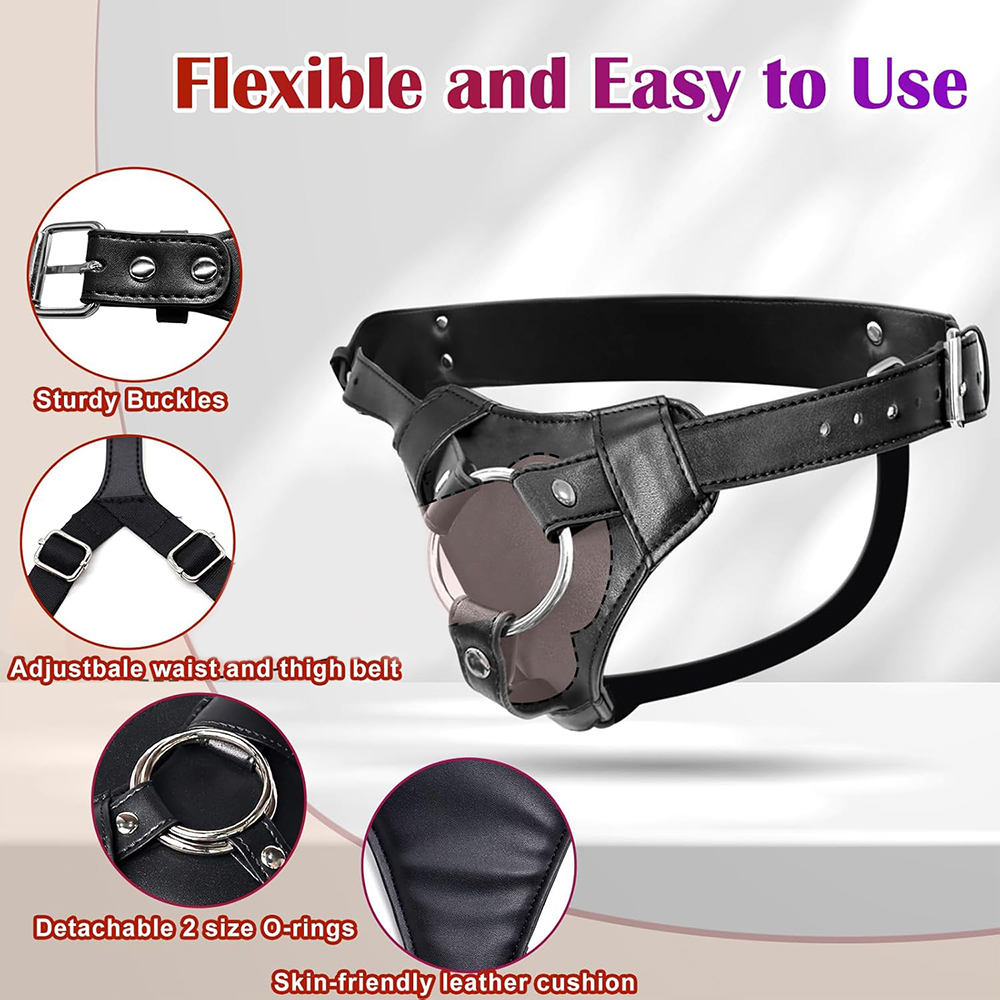 สายรัดอวัยวะเพศเทียมสำหรับผู้ใ - Leatherwork Belt บทวิจารณ์และราคา