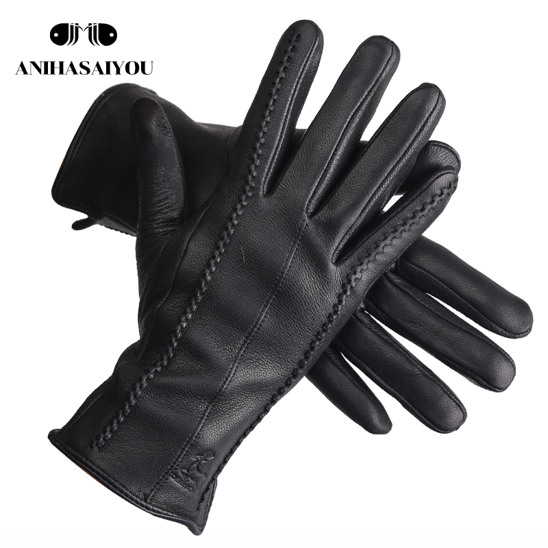 2024 แฟชั่นถุงมือหนังแกะสำหรับ - Leather Work Winter Gloves บทวิจารณ์และราคา