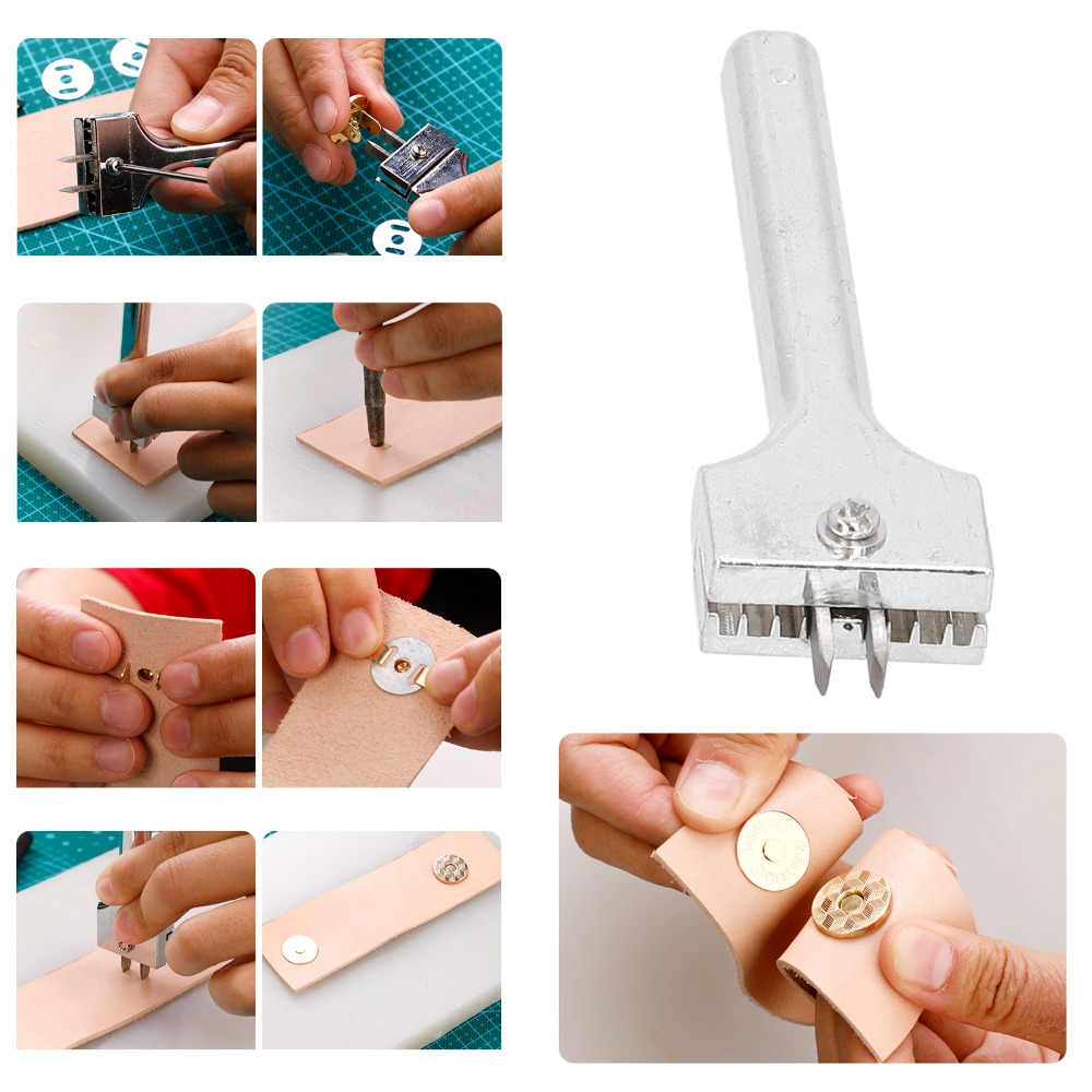 เครื่องเจาะรูหนังสแตนเลสแบบ 2  - Leatherwork Punch บทวิจารณ์และราคา