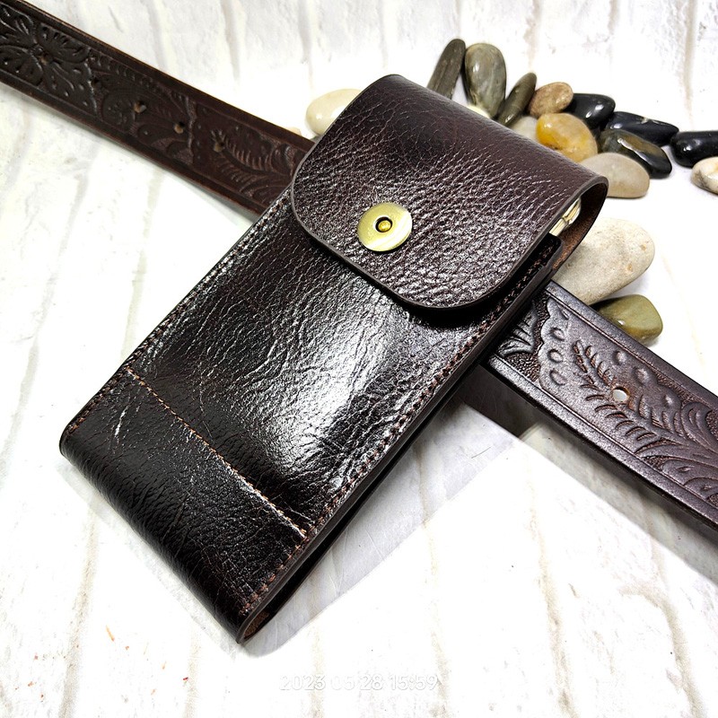 กระเป๋าคาดเอวใส่โทรศัพท์มือถือ - Leatherwork Belt บทวิจารณ์และราคา