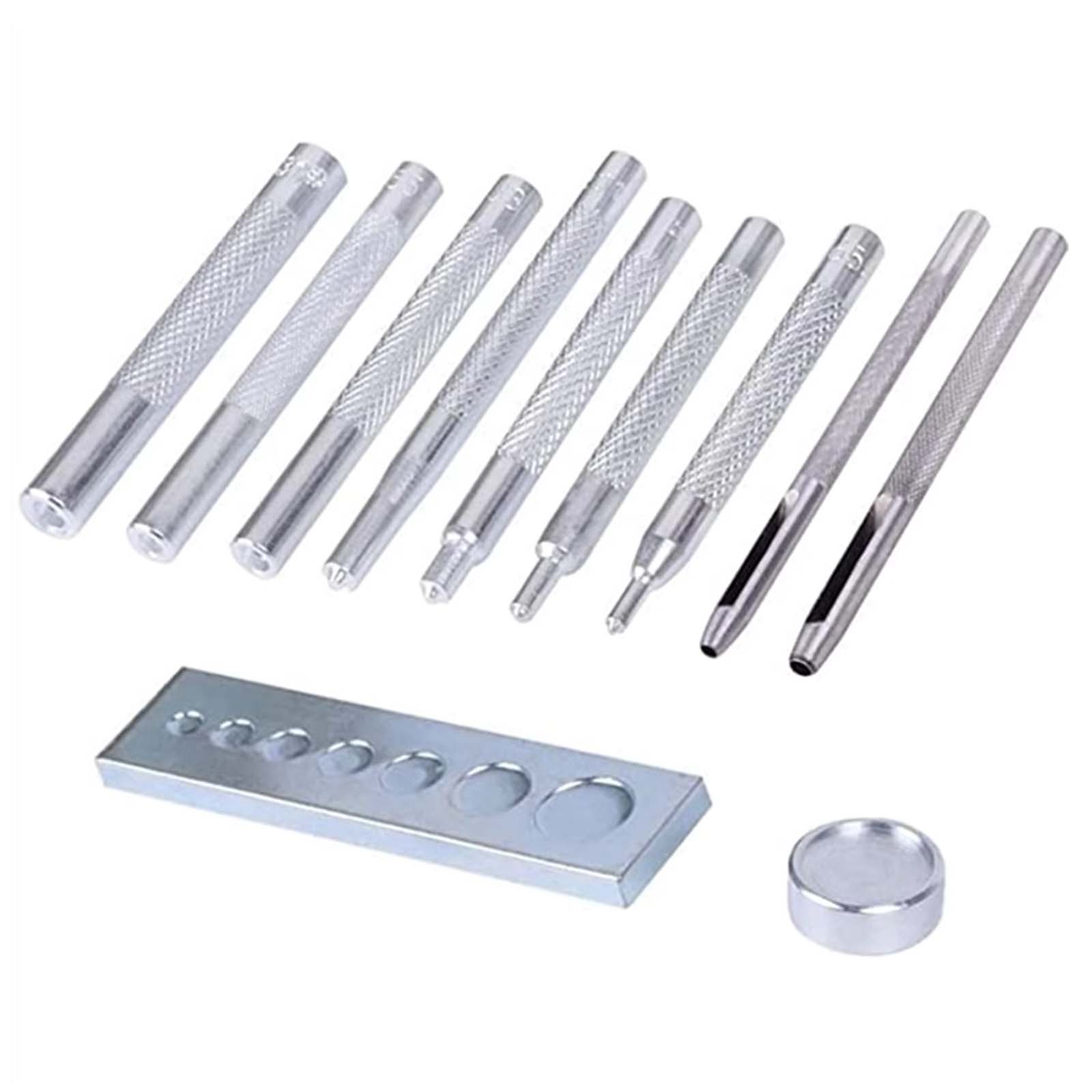 ชุดเครื่องมือตอกหมุดย้ำ 11 ชิ้ - Leatherwork Rivet Setter บทวิจารณ์และราคา