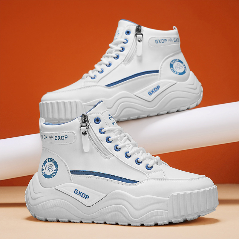 รองเท้าเพิ่มความสูงกันลื่นสำหร - Leather Work Boots บทวิจารณ์และราคา