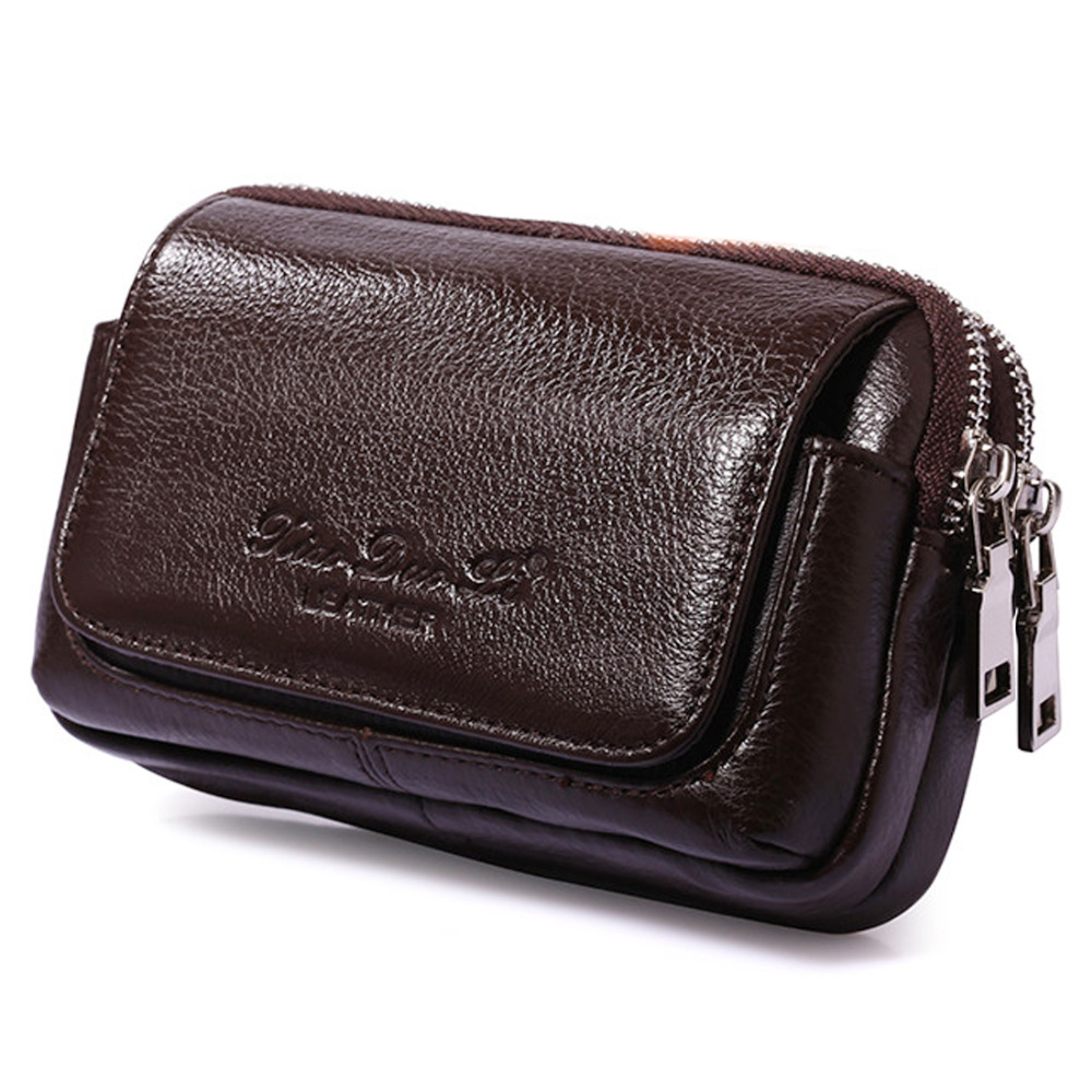 ผู้ชายหนังเอว Fanny Pack กระเป - Leatherwork Belt บทวิจารณ์และราคา