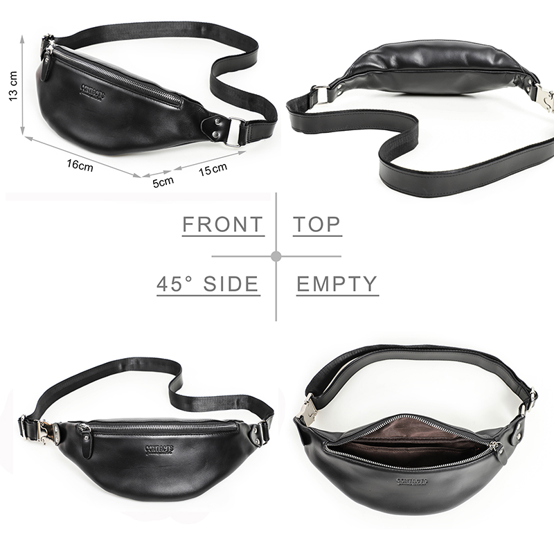 ติดต่อผู้ชายเอวแพ็คของแท้หนัง  - Leatherwork Belt บทวิจารณ์และราคา