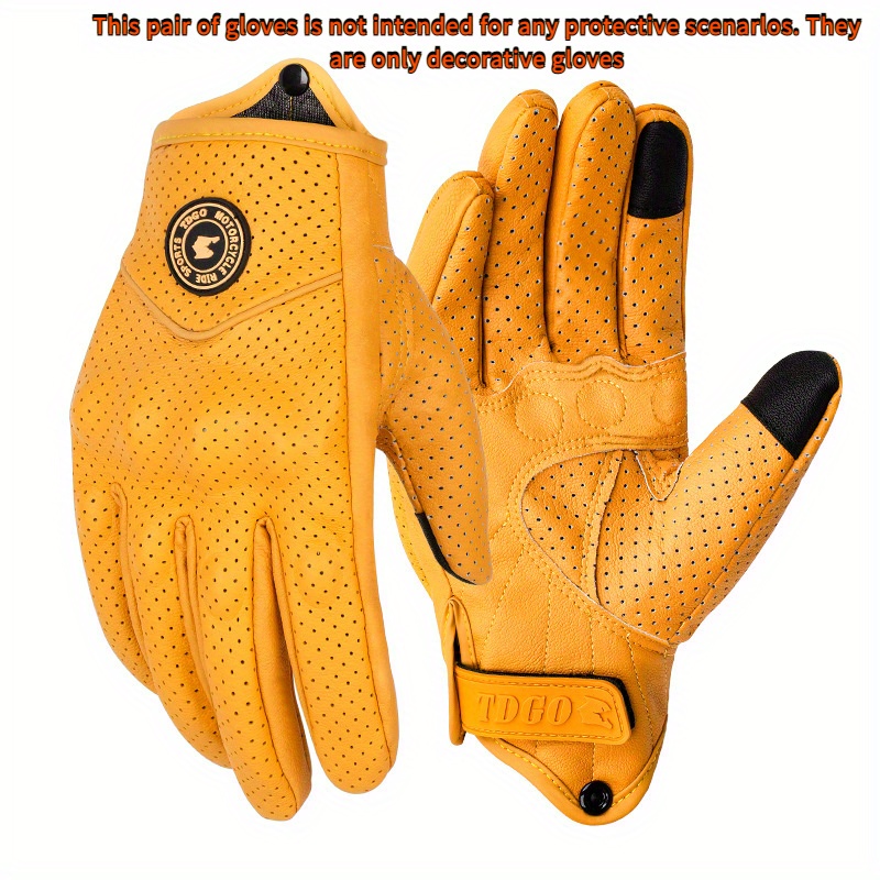 ถุงมือมอเตอร์ไซค์ ถุงมือหนังกั - Leather Work Winter Gloves บทวิจารณ์และราคา