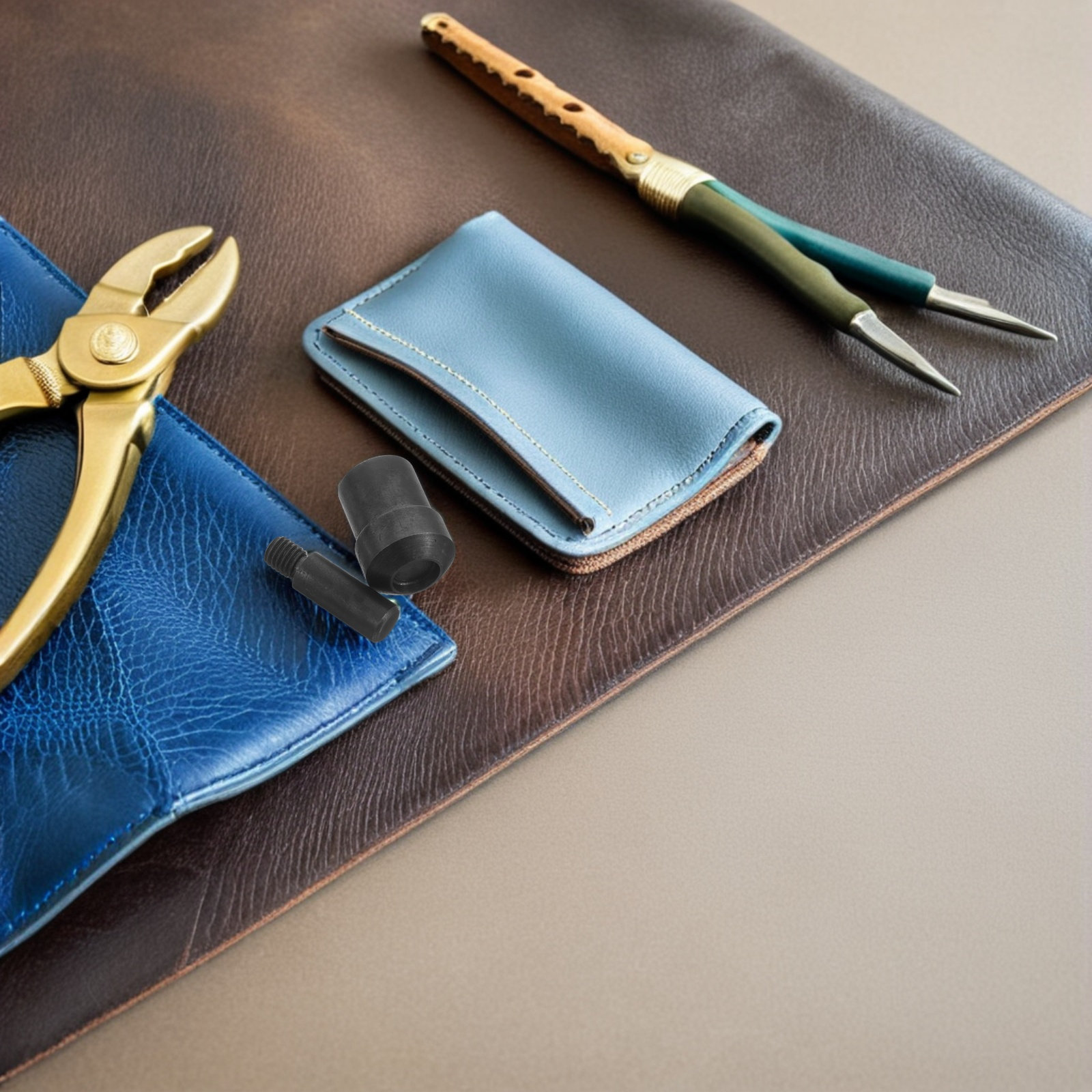 2 ชิ้น แม่พิมพ์ตอกหมุด สำหรับเ - Leatherwork Rivet Setter บทวิจารณ์และราคา