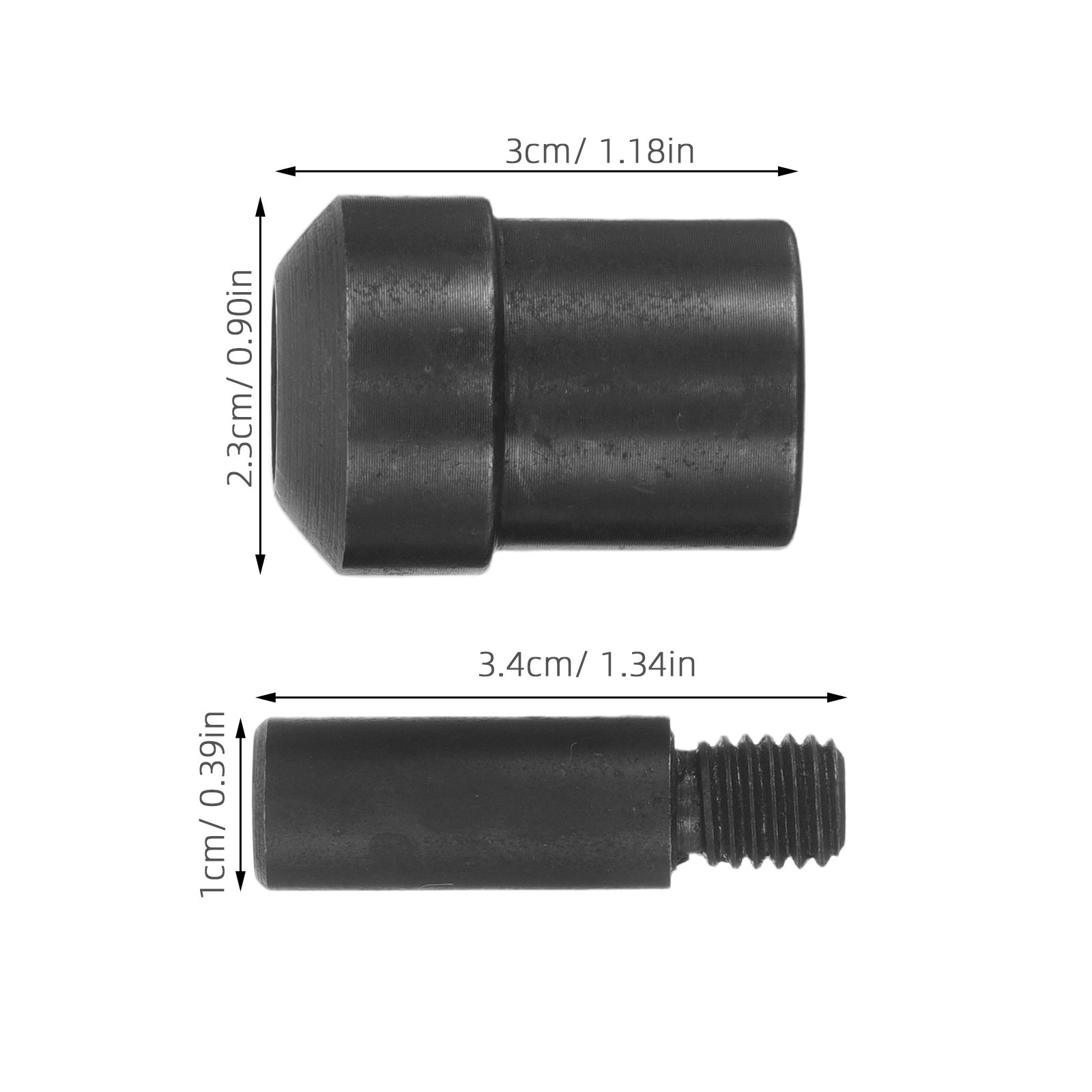2 ชิ้น แม่พิมพ์ตอกหมุด สำหรับเ - Leatherwork Rivet Setter บทวิจารณ์และราคา