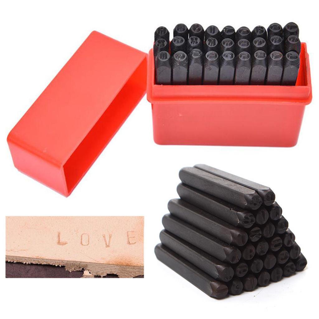 ชุดตัวอักษรเหล็กสำหรับปั๊มลายบ - Leatherwork Patterns Free บทวิจารณ์และราคา