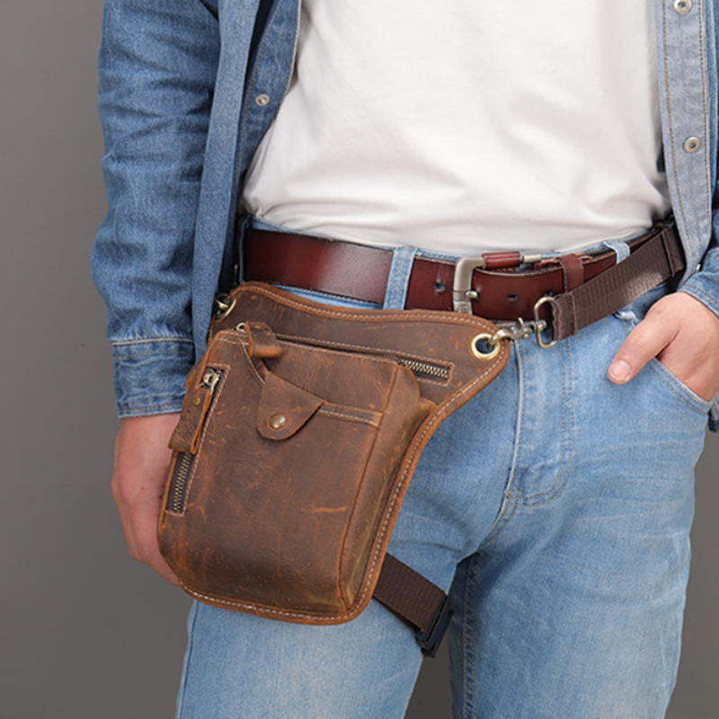 Vintage Pu หนังเอว Pack กระเป๋ - Leatherwork Belt บทวิจารณ์และราคา
