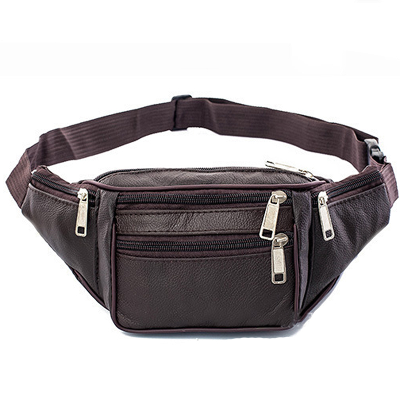 กระเป๋าคาดเอวหนัง PU สำหรับผู้ - Leatherwork Belt บทวิจารณ์และราคา